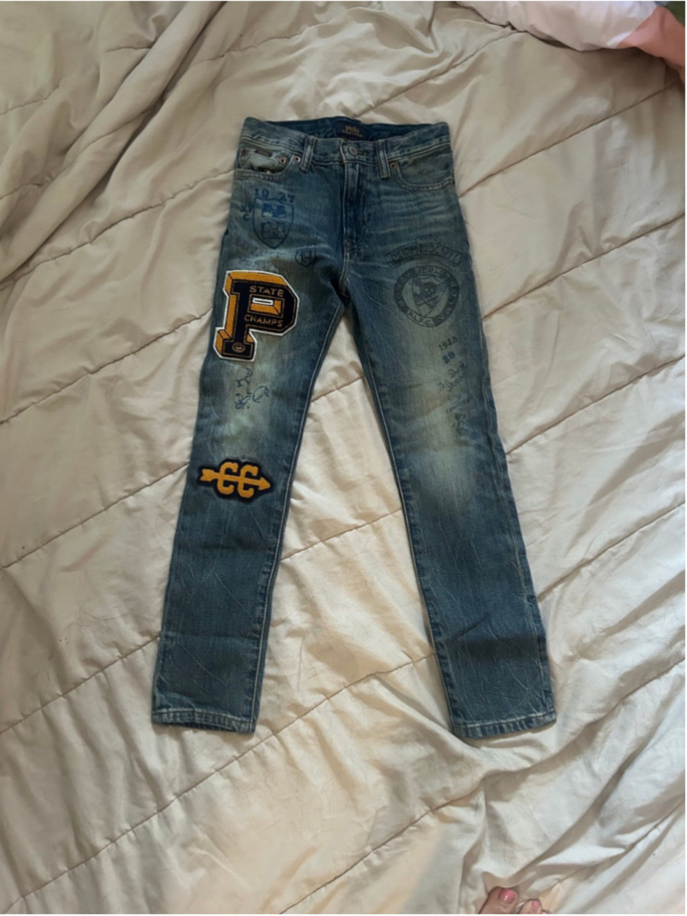 Polo Ralph Lauren Boys Patch Jeans 7
